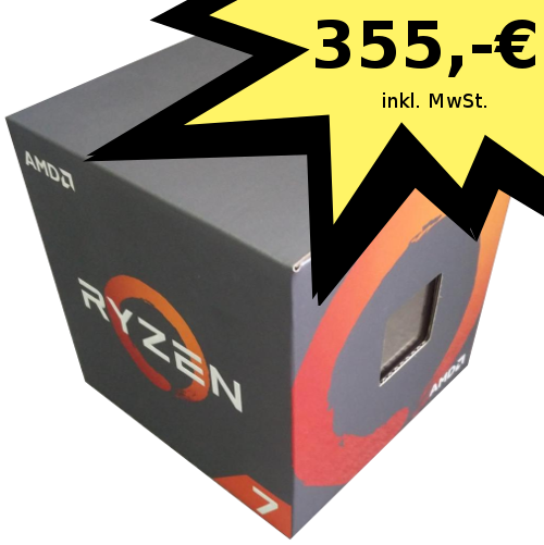 AMD Ryzen 7 1700 – EDV Hauptmann